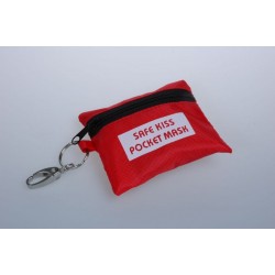 Safe Kiss Pocket Mask sleutelhanger