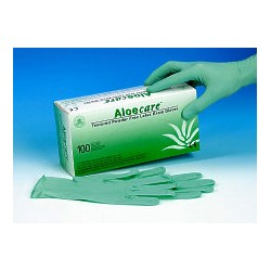 Handschoenen Aloe Care met Aloe Vera ongepoederd 100 stuks