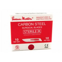 Swann Morton Scalpelmesjes  steriel 100 stuks no. 10