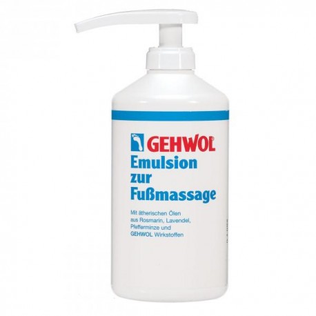 Gehwol Massage-emulsie 500 ml + pomp