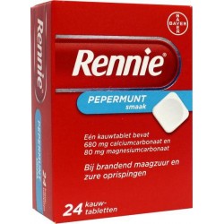 Rennie kauwtablet 24 stuks