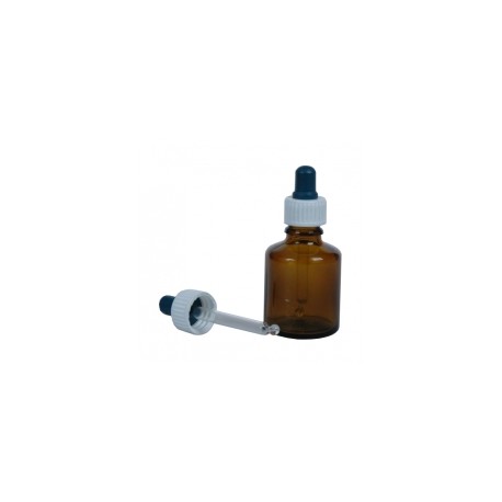 Pipetflesje glas 20 ml