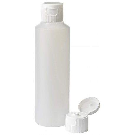 Fles plastic 100 ml met doseerdop