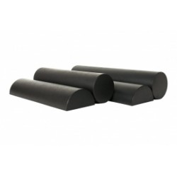Massagerol zacht halfrond schuimstof 56-18-9 cm