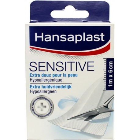 Hansaplast sensitive 1m-6 cm