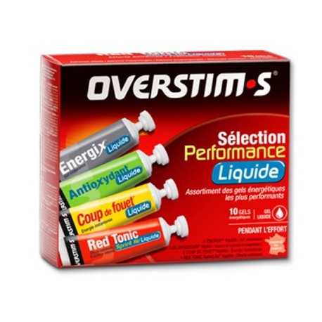 Energygel OVERSTIM.s Selection Performance verp 10 gels