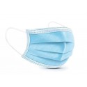 Mondmaskers Chirurgisch type IIR EN14683 kleur blauw 50 st