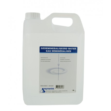 Gedemineraliseerd Water (Demi-water) 5 ltr