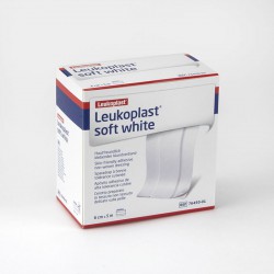 Leukoplast soft white 5m-6 cm