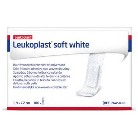 Leukoplast soft white 1,9 x 7,2 cm