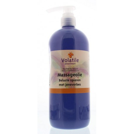 Volatile massageolie Belaste Spieren 1 ltr