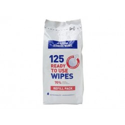 BioClean Alcohol Wipes NAVULLING large 20x20 cm