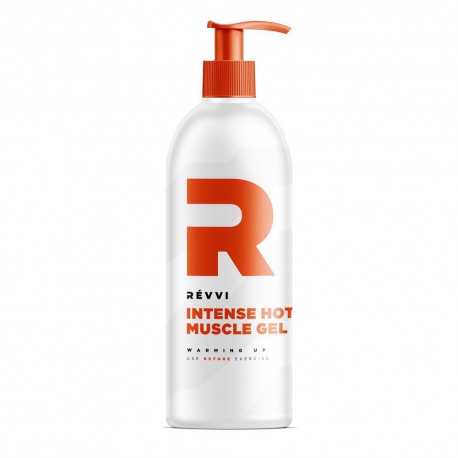 Revvi Intense Hot Warming-Up Gel 500 ml pompfles