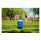 Igloo Sport drankkoeler/drankdispenser met tapkraan 5 Gallon roller 19 ltr blauw