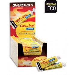 Energygel OVERSTIM.s Coup de Fouet Liquide rode vruchten 10 stuks