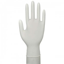 Handschoenen Abena Classic Nitril ongepoederd 100 stuks wit