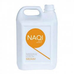 NAQI Massagelotion medium Paraffine vrij 5 ltr