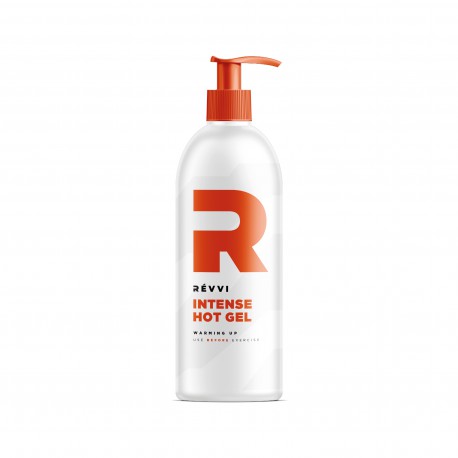 Revvi Intense Hot Warming-Up Gel 500 ml pompfles