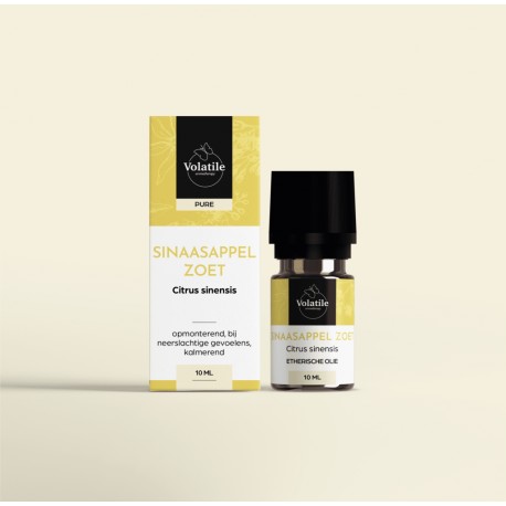 Volatile Sinaasappel zoet etherische olie 10 ml