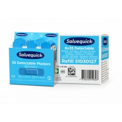 Salvequick no. 6735 refill detectable pleisters 6x35 st
