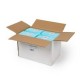 YLME  Dental towels 3-laags  500 stuks in wit of rose